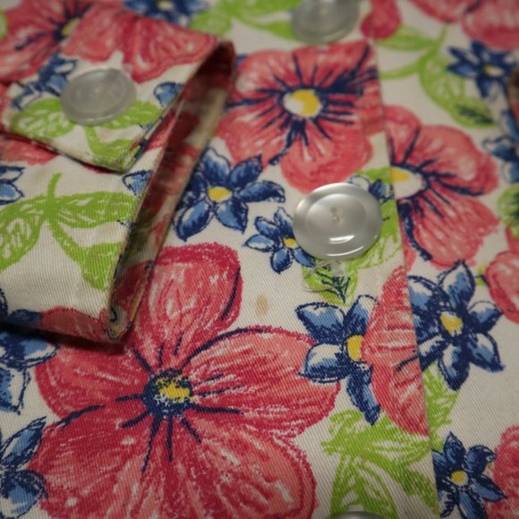 Vintage breckenridge Floral Button Up Jacket - Picture 5 of 9